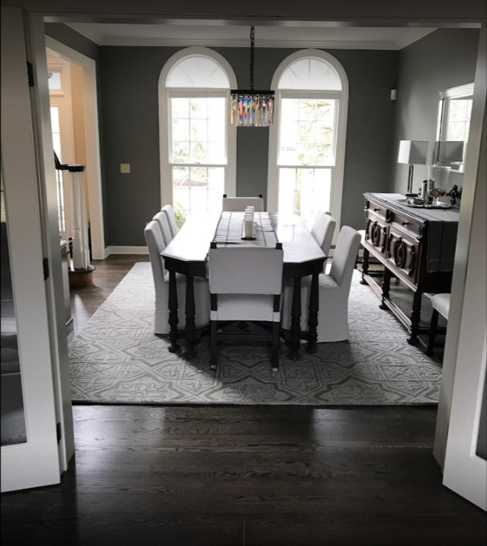 Columbus Wood Floor Dining Room