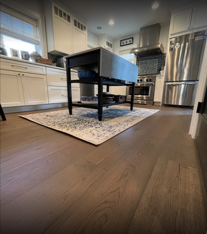 Columbus Wood Floor Kitchen