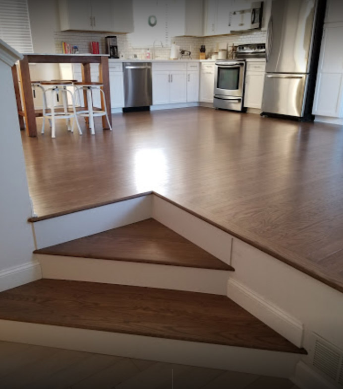 Columbus Wood Floor Kitchen