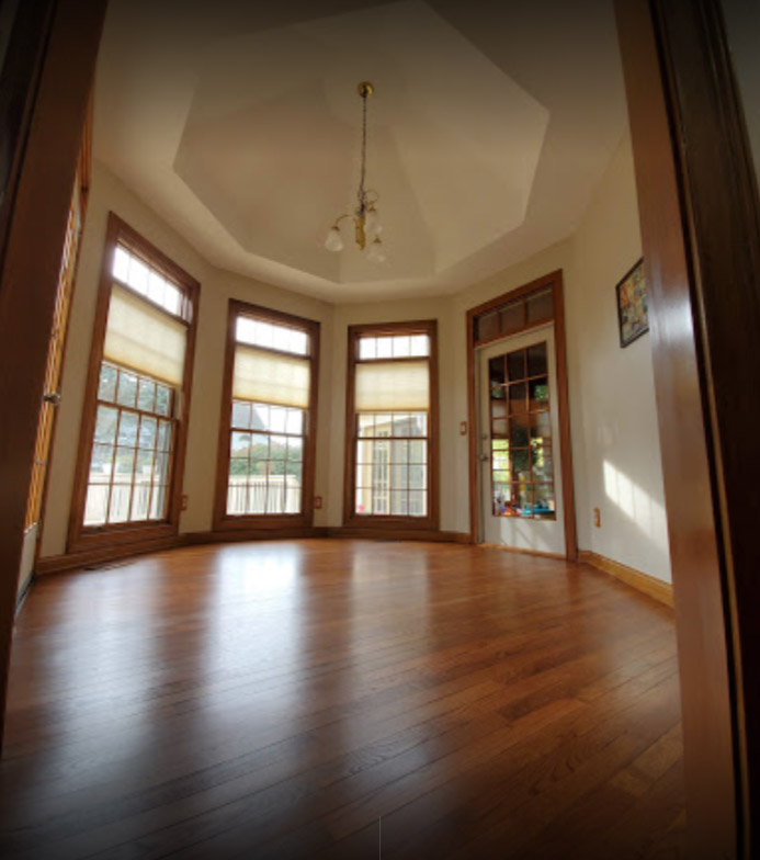 Columbus Wood Floor Living Room