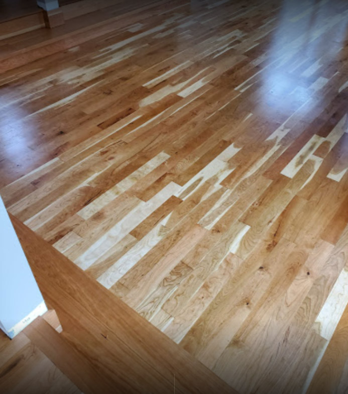 Columbus Wood Floor Stairs